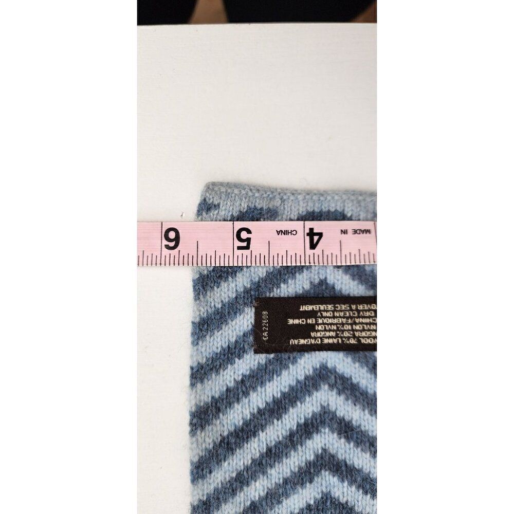 Blue Coach Woman's Scarf - Picture 3 of 6